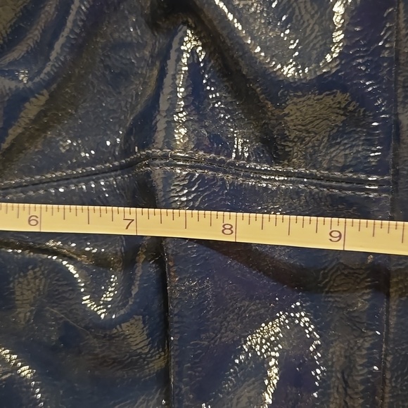 Coach Blue Shoulder Purse - Picture 9 of 10